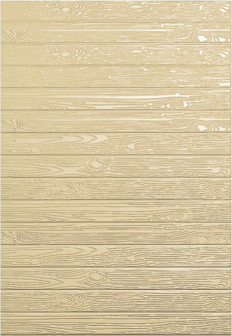 BAOFALI 3D Wood Panel Texture Theme Plastic Embossing Folders DIY Scrapbooking Photo Album Card Paper Craft Decoration for Card Making,Embossing Template Paper Card Embossing Stencil - Image 1